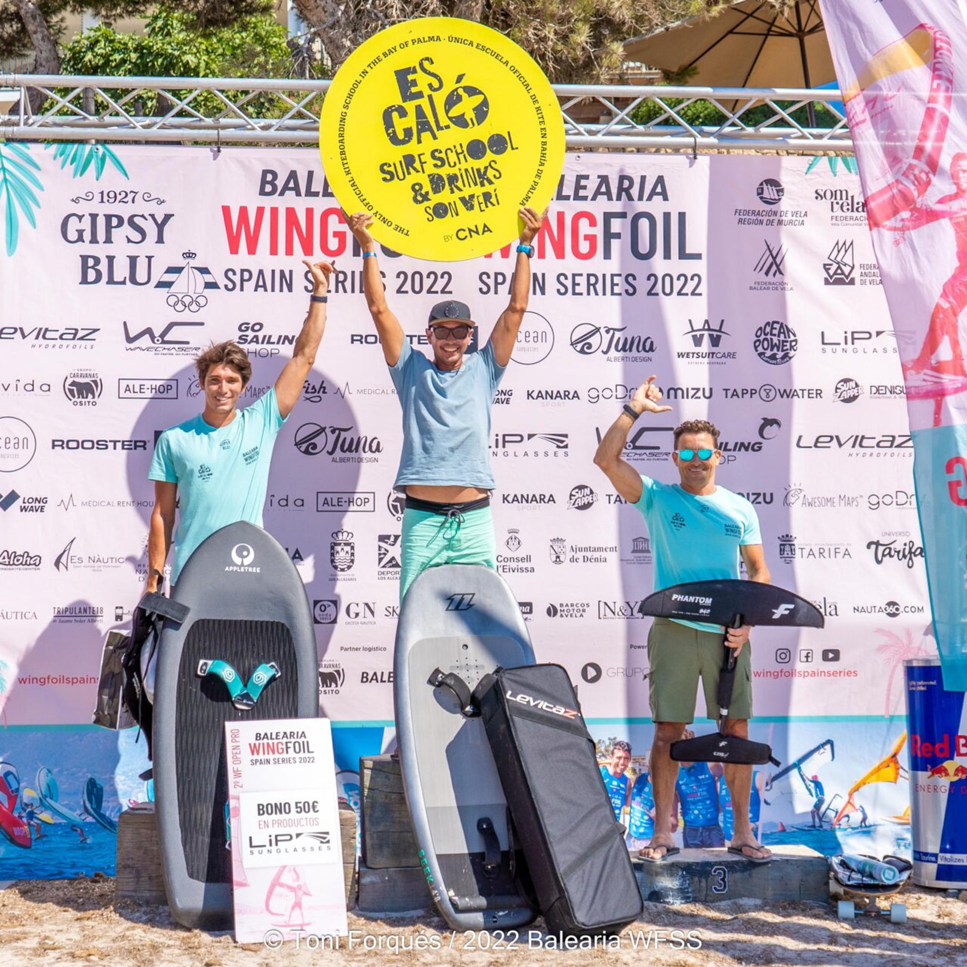 Gunnar ﻿Biniasch wins the fourth stop of the Spanish Wing Foil Cup